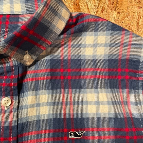 Vineyard Vines boy’s flannel shirt - Picture 2 of 4